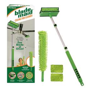 Blade Maid 740275059500 Ceiling Fan Cleaner- Cleaning Tool With 3 Foot Extendable Pole Head
