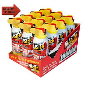 Blaster 711181024708 Pb Penetrating Oil Spray 11 Oz Aerosol Cans 12-pack Rust Remover &