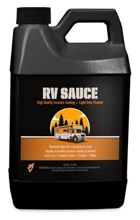 Rvs-0064 Bling Sauce Rv Ceramic Coating Cleaner 3in1 Protect And Shine 64 Oz