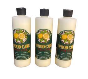Block Bros 027384000143 Wood Care Polish 12 Fl Oz Each 3 Bottles Furniture Lemon Oil
