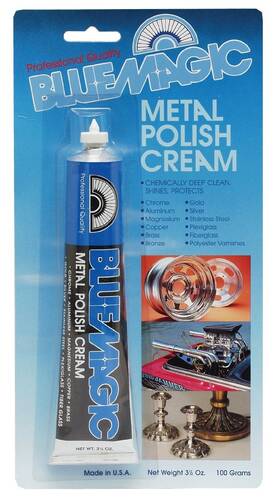 Blue Magic 077336678913 300 Metal Polish Cream - 3.5 Oz. Ounce Pack Of 1 White
