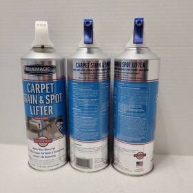 Blue Magic 077336900120 22 Oz Aerosol Carpet Stain And Spot Lifter Spray - Quantity 3
