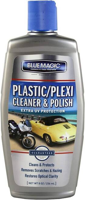 Blue Magic 445017872890 750 Plastic And Plexiglass Cleaner - 8 Fl. Oz