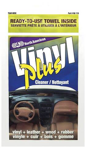 Na116-6 Blue Magic Vinyl Plus Ready To Use Cleaner Towelette Pack Of 12