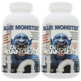 76057 Blue Monster Drain Banger Cleaner - 2 Lb Bottle Pack Of