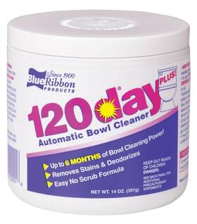 02001 Blue Ribbon 2001 120 Day Clean Scent Automatic Toilet Bowl Cleaner 14oz Mw