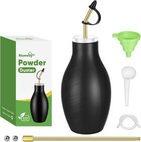 Blumway 313089482491 12oz Powder Duster Large Bulb Sprayer Garden Handheld Applicator