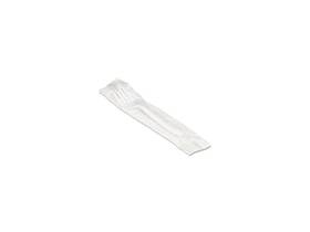 Boardwalk 749507003816 Bwk Forkiw Disposable Wrapped Fork Polypropylene White Pk1000
