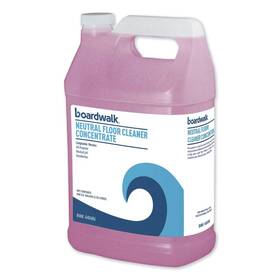 Bwk4404nea Boardwalk 1 Gallon Bottle Lemon Scent Neutral Floor Cleaner Concentrate