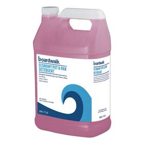 Bwk77128 Boardwalk Industrial Strength Pot And Pan Detergent 1 Gal Bottle 4/carton 77128