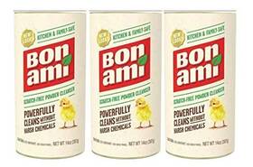 Bon Ami 017500044045 Cleanser For Kitchens And Bathrooms - All Types Of Surfaces Cleans Grime Dir