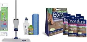 Bona 445025274273 Bundle Spray Mop Air Floor Cleaner Concentrate Lavender Thyme Pad