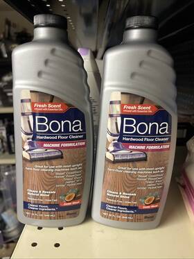 45196 Bona Two Pack 32 Oz Cleaner Hardwood Floor Machine Solution Cedar Wood Scented