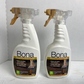 Bona 737025008048 Wood Furniture Polish Lot Of 2 Trigger Spray 16oz New