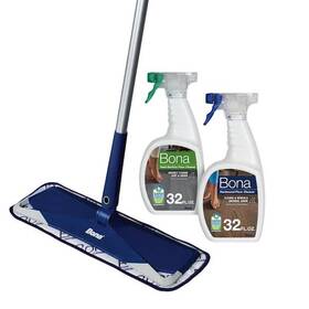 Bona 737025020453 Floor Microfiber Flat Mop 32 Oz. Hardwood Cleaner Hard-surface