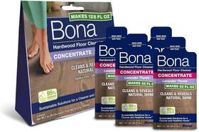 Bona 737025022877 Hardwood Floor Cleaner Concentrate Lavender Thyme Scent 1 Fl Oz Pack Of 4
