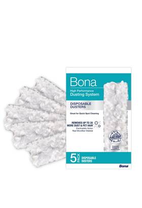 Bona 737025024017 High Performance Dusting System Disposable Dusters 5ct
