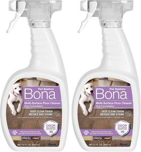 Wm853051001-a Bona Pet System Multi-surface Floor Cleaner Dog Formulation 32 Oz Pack Of 2