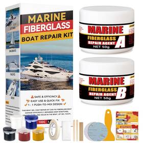 Cbxfg-b1 Bondtech Marine Fiberglass Repair Kit For Boats Multi-functional Gel Coat