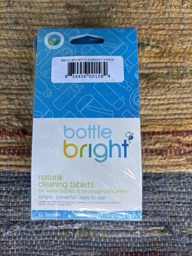 Bottle Bright 834456001584 36 Tablets Epa Safer Choice Clean Stainless Steel Thermos Tumbler