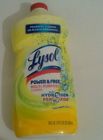 Bottle Liquid Pour Power Multi-purpose Brand Lysol Cleaner Citrus