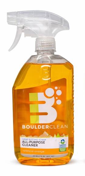 Boulder Clean 855878003215 Natural All-purpose Cleaner Valencia Orange 28 Fluid Ounce