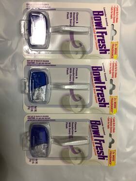 Bowl Fresh 744110054224 10 Pack Toilet Cleaner And Deodorizer Lavender