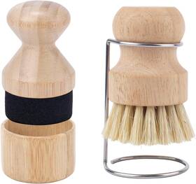 1052250 Boxob Cutting Board Oil Wax Applicator And Scrub Brush Butcher Block Applicato