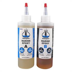 Brampton Technology Ltd. 853235006381 Marine Epoxy Strong Bonding For Boat Repair - Bonds In 30 Minutes Wa