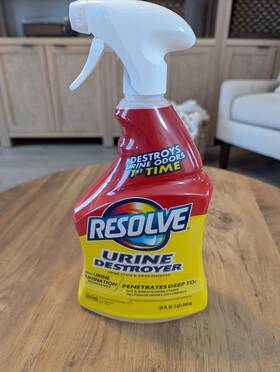 Branded 019200994873 Resolve Urine Destroyer Spray Stain And Odor Remover 32 Fl Oz