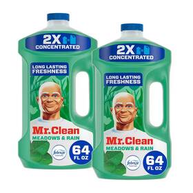 Branded 030772107256 Mr. Clean 64 Oz. Meadows And Rain Scent With Febreze All-purpose Cleaner 2-pack