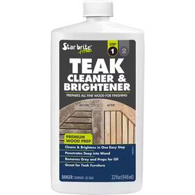 136032 Branded 32 Oz. Teak Cleaner And Brightener For Fine Wood - Restoration Solution