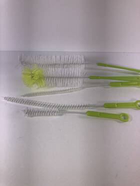 5955 Branded Bottle Cleaning Brush Set - Long Handle Cleaner For Washing Narrow Neck