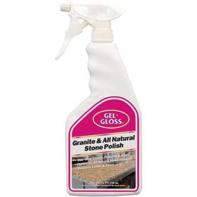Branded 711181070224 Gel Gloss - 24 Oz. Spray Counter And All Natural Stone Polish