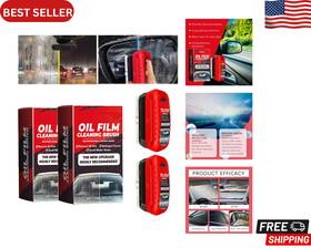 Branded 762117981930 2 Pack Windshield Oil Film Cleaning Brushes - Hydrophobic Glass Coating Tool