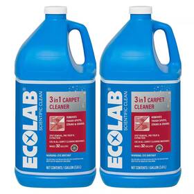 7700416c2 Branded 1 Gal. 3-in-1 Carpet Cleaner Concentrate 2-pack