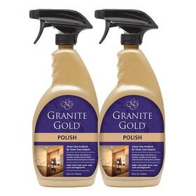 Gg0150h Branded Granite Gold Countertop Polish For Quartz Marble And More - 24 Oz. 2 Pc