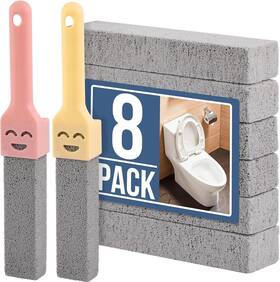 Ps0090 Branded 8 Packs Pumice Stones For Cleaning Toilets Bathrooms Kitchens And Pools