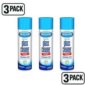 Sw056r Branded 3 Pack Sprayway Glass Cleaner 23 Oz Cans Fast Shipping Clean Shine Fresh Scent