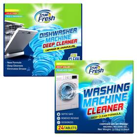 Wmc-dwc-24 Branded True Fresh Dishwasher Cleaner And Washing Machine Tablets - 48-pack