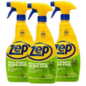 Zumildew322 Branded Zep Mold Stain And Mildew Remover - 32 Oz. Pack Of 3