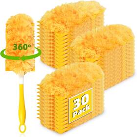 Branded01 313028292228 30 Pack 360 Dusters Refills For Unscented Heavy Duty Duster Kit Disposa