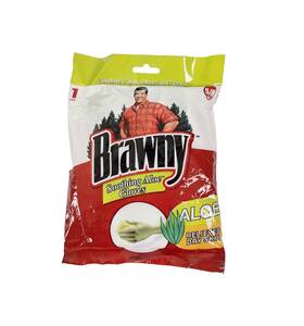 Brawny 070982050416 Vintage Soothing Aloe Gloves Dishwashing Cleaning Gardening 2004 S/m