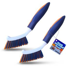 Bring It On Cleaner 687368612184 Grout Cleaning Brush Crevice With Stiff Nylon Br