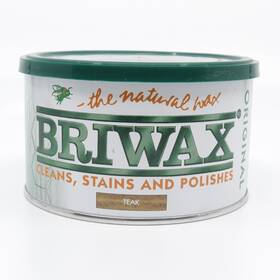 400grm Briwax 053848649578 Natural Coloured Wax Polish Teak