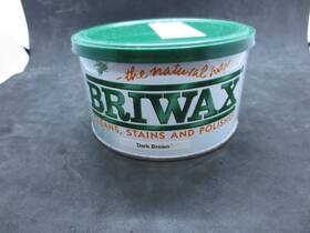 Briwax 761758000093 Original - Dark Brown Furniture Wax Cleans Stains And Polishes New