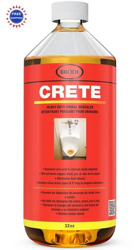 Cre001 Brodi Cleaner Drain Commercial Grade Crete Restores Pipes Deodorizer Urinal