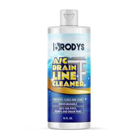 Brodys 685293432235 A/c Hvac Drain Line Cleaner 16oz Bottle 2 Month Supply Great To Use At