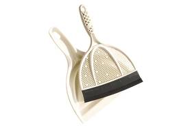 Broombi 860003147290 Silicone Handheld Brush And Dustpan Set - All Smooth Surface Squeegee Sweeper