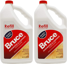Bruce Hardwood And Laminate Floor Cleanr 64oz Refill 2 Pack